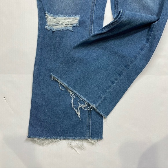 Avec Les Filles Women's High-Rise Cropped Straight Jeans 29 - Picture 5 of 12